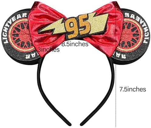 Cute Sequin Bows Mouse Ears Headband for Women - Halloween