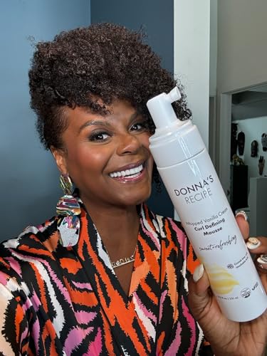Donna's Recipe by Tabitha Brown Curl Defining Mousse Whipped Vanilla Cream