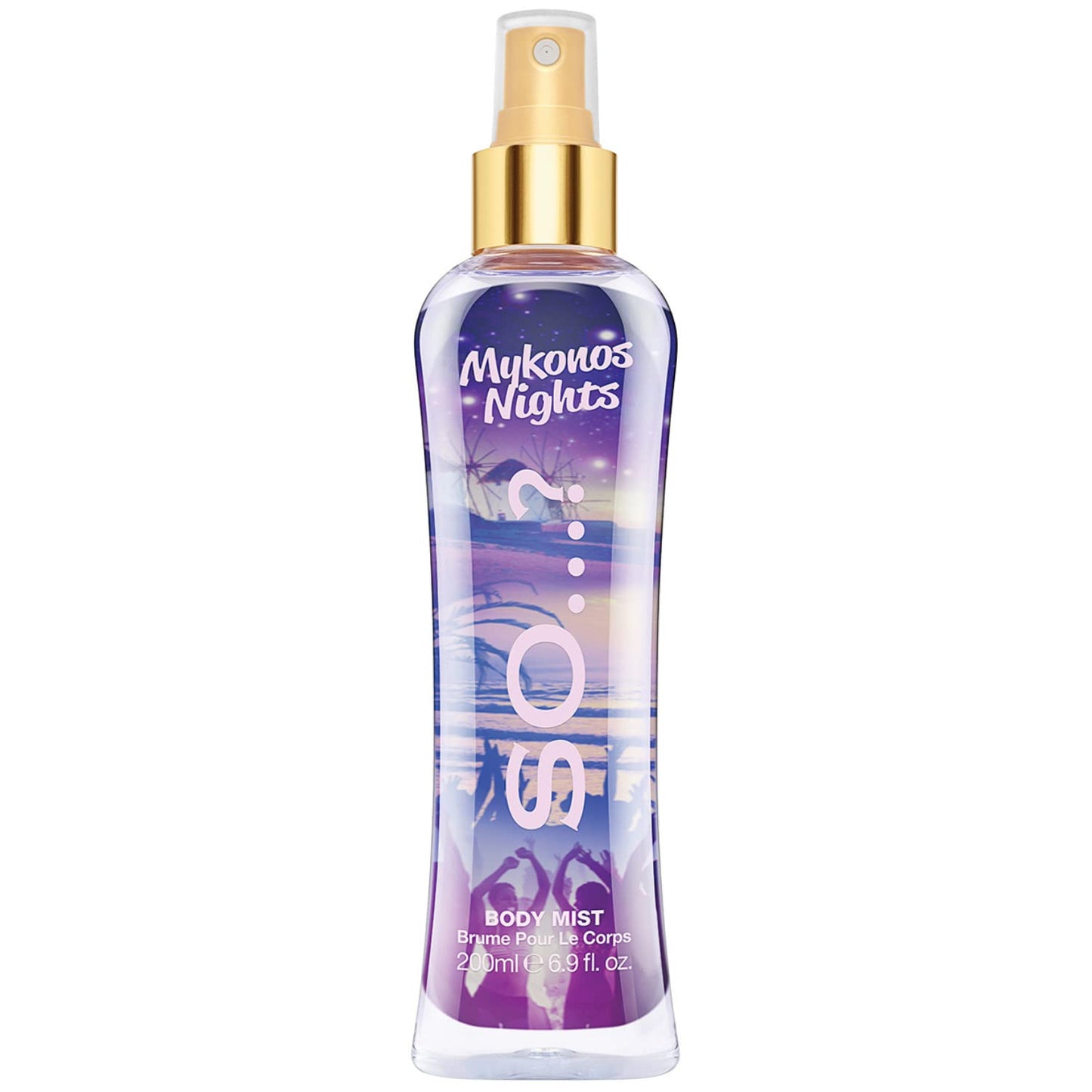 So? Mykonos Nights Body Mist - Perfume For Women - Fruity, Vanilla Scent - Perfect Gifts For Women - Refreshing Body Spray For W
