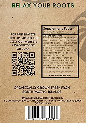 Vanuatu Kava - Kava Depot (Lateral Roots, 16oz)