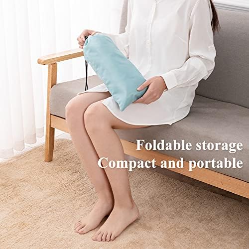 Portable Thermal Insulation Multifunctional Foldable Foot Soaking Bath Bucket Birthday Gift with Lid Home Travel Outdoor Camping Foot Soaking Spa Bucket, 7.4 US GAL,Blue