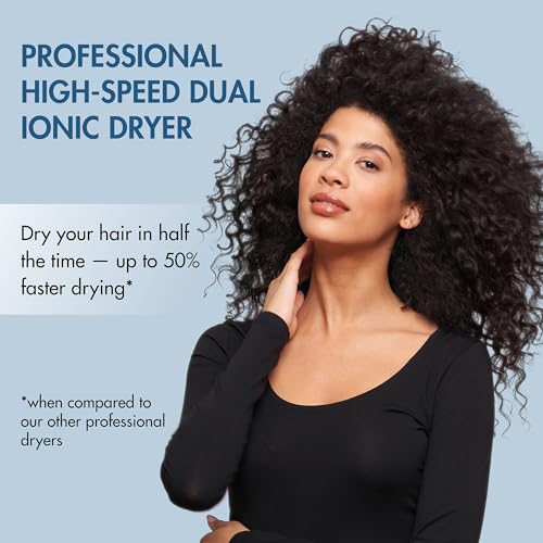 BabylissPRO Nano Titanium Hair Dryer, Professional 1875-Watt Blow Dryer, Lightweight, Ionic Technology Dries Hair Faster with Less Frizz
