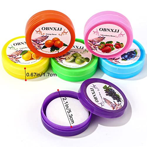 FERCAISH 192Pcs Nail Polish Remover Pads, 6 Fragrances Disinfecting Gel Polish Remover Wipes Easy to Carry and Strong Removal Effect Lint Nail Polish Wipes