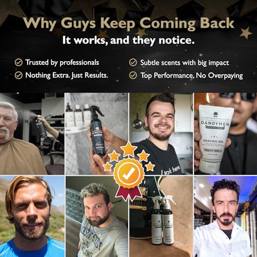 Sea Salt Spray – Lightweight Texture, Volume, and Flexible Hold with Epsom Salt & Pro-Vitamin B5 (8.45 oz, Tobacco Vanilla)