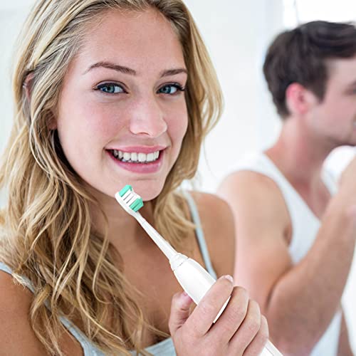 Replacement Toothbrush Heads for Philips Sonicare ProtectiveClean 4100 5100 6100 DailyClean DiamondClean EasyClean PowerUp Plaque Control Gum Health C2 G2 HX6817/01 HX6857/11 White, 4 Pack