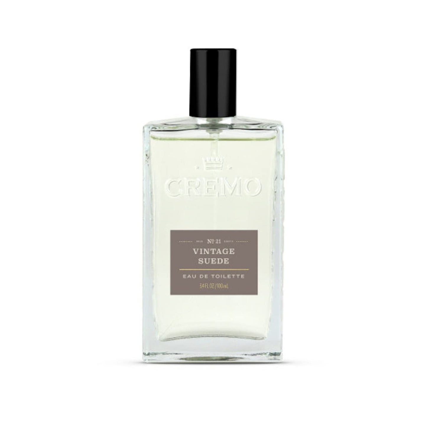Cremo Vintage Suede (Reserve Collection) Cologne Spray, A Combination Of White Moss, Rich Amber, And Smooth Suede, 3.4 Fl Oz