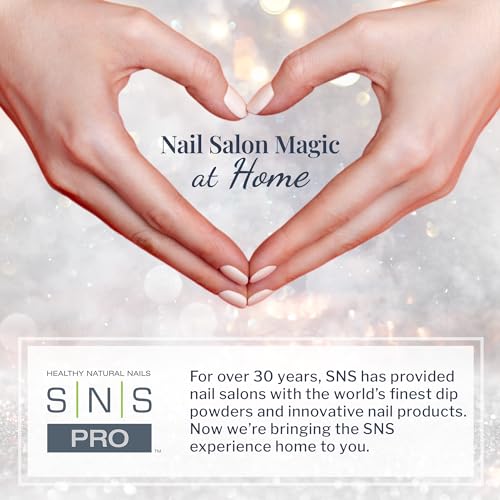 SNS Nail Dip Powder, Gelous Color Dipping Powder - Barely Touch (Natural, Nudes/Pastel, Cream) - Long-Lasting Dip Nail Color Lasts 14 Days - Low-Odor & No UV Lamp Required - 1oz
