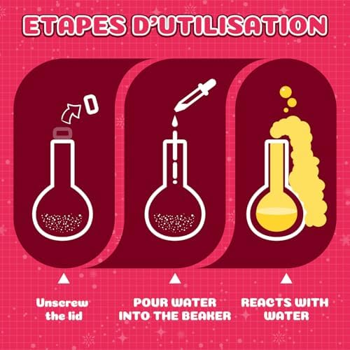 Bath Bomb Potion Kids,6 Pack Non-Toxic Fizzy Bubble Bath Explosions of Vibrant Color Colorful,Fun Time Science Toddler