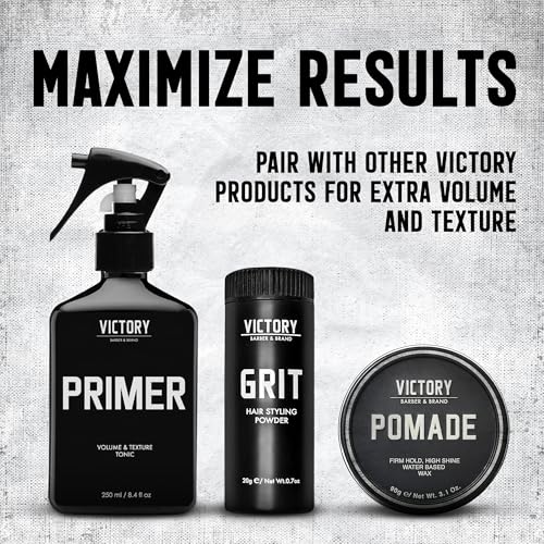 Sea Salt Thickening Spray for Men's Hair | PRIMER by Victory Barber & Brand | Made in the USA