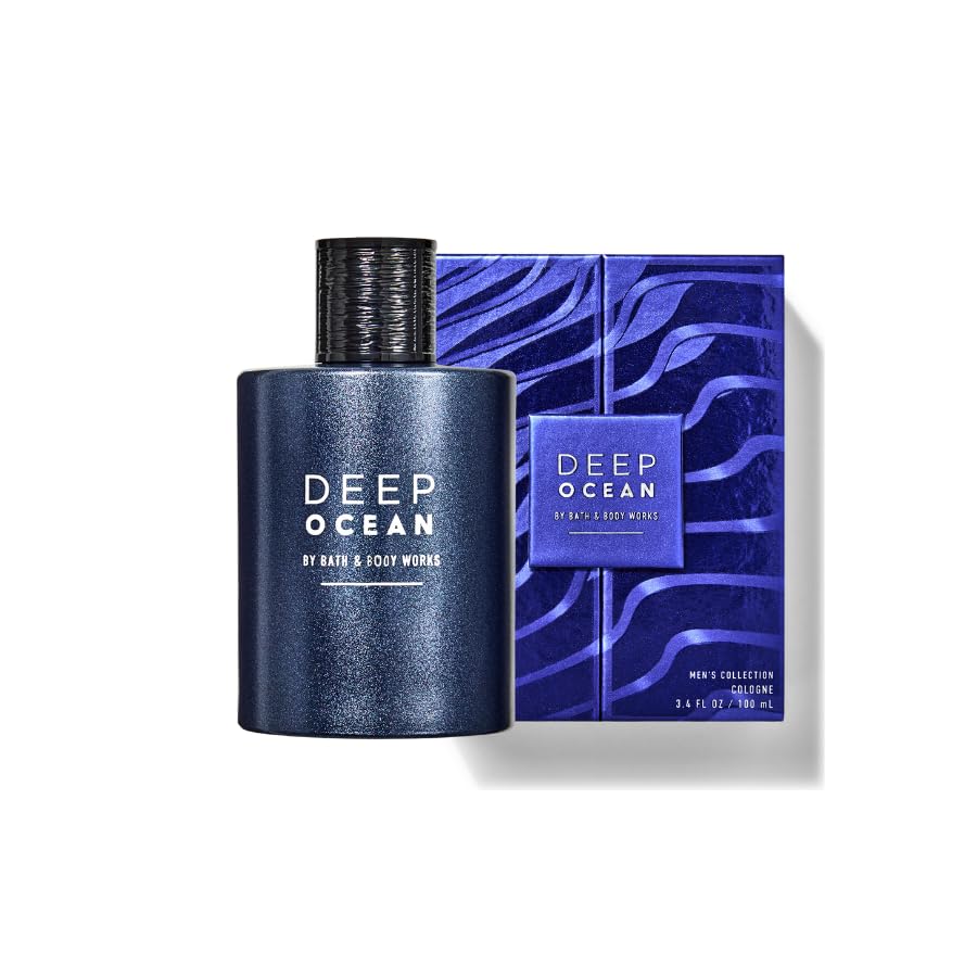 Mens Bath + Body Work - Deep Ocean Mens Collection Cologne 3.4 fl oz / 100 mL