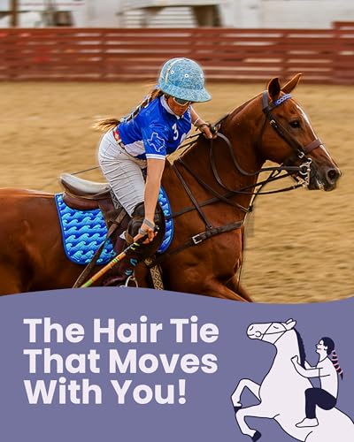 Rip Tie 24" x 3mm Extra Hold Soft Hair Tie for Women, 3 Pack Multicolor – Tangle Free Ponytail Holders – Prevents Hair Damage – Ideal for Activities like Surfing, Exercising, Running, and More