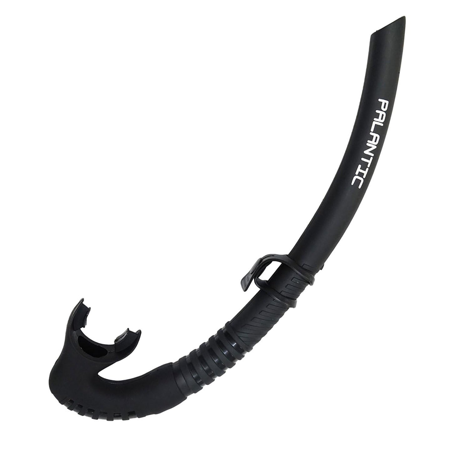 Scuba Choice Palantic Black Spearfishing Free Dive Low Volume Flexible Snorkel