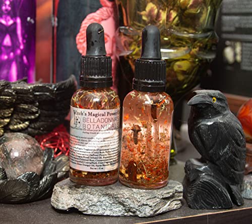 Witch's Magical Power Ritual Oil