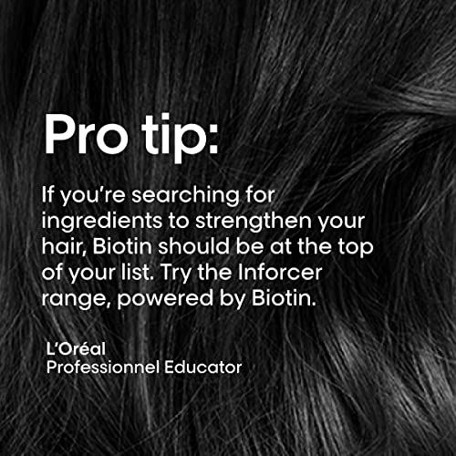 L'Oréal Professionnel Paris Inforcer Deep Conditioner - For Weak & Fragile Hair, Provides Strength and Prevents Breakage, With Biotin & Vitamin B6