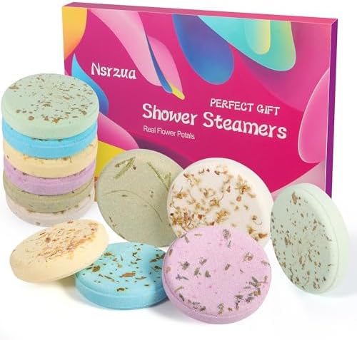 Shower Steamers Aromatherapy Birthday Gifts for Women-12 Pack Mothers Day Gifts,Gifts for Grandma,Wife,Mothers,Stress Relief and Relaxation Gifts for Women and Men