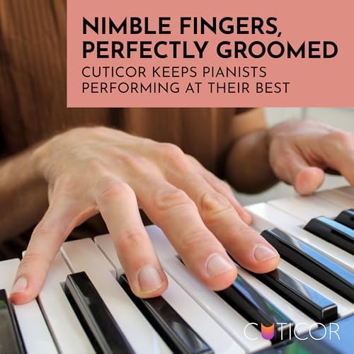 CUTICOR Nail Clipper Set - Set of 2 Fingernail and Toenail Clippers with Tin Travel Case - Ultra Sharp Stainless Steel Nail Clippers for Men and Women - Heavy Duty Nail Clippers for Thick Nails