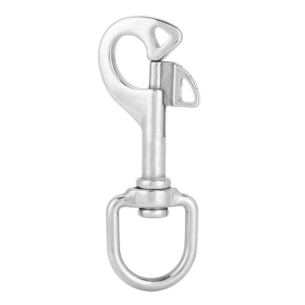 Dioche 3.7 Inch Swivel Snap Hooks, Diving Hook, Hook Swivel Snap Bolt Kit Diving Hook, Stainless Steel Bolt Snaps for Diving Keychain Dog Leash Camera Strap Clothesline