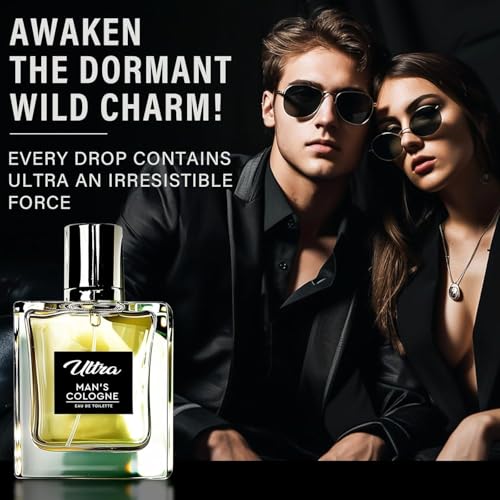 Pheromone Cologne for Men, Premium and Long-Lasting Scent for Men Attact Women,Show off Your Handsome Charm,60ml