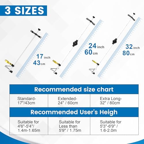 Long Handled Toenail Clippers Wide Jaw Opening, Free Bending, for Thick Nails, for The Seniors, Overweight, Disabled with Arthritis, Easy Reach Pedicure Auxiliary Tools (17" with Magnifier)