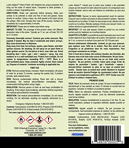 Lustro Italiano Stone Polish, 11 oz.