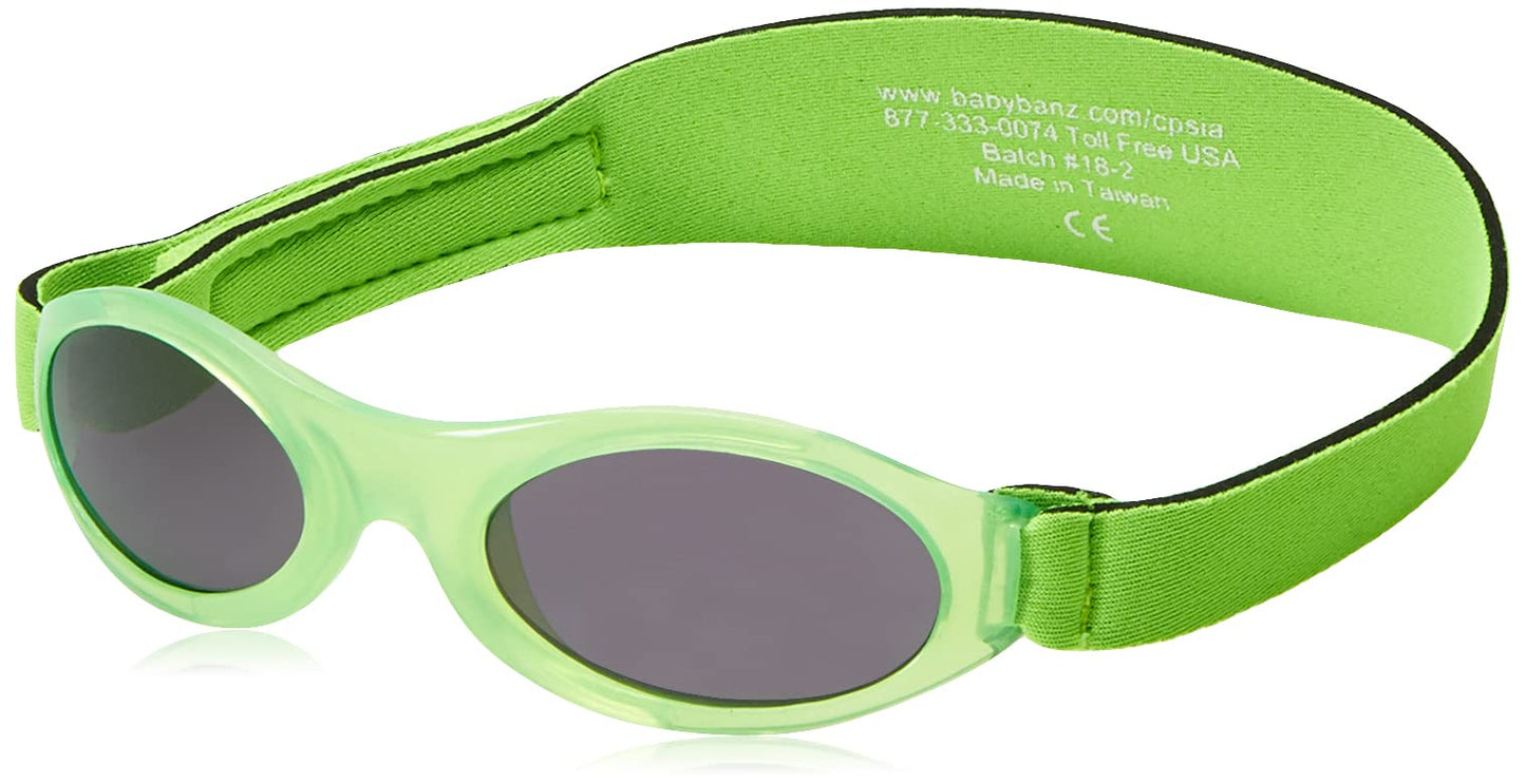 Baby BANZ Boys Adventure BANZ Swimming Goggles, Key Lime Green, 2 US