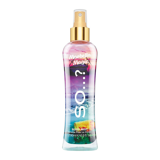 So? Marbella Magic Body Mist Fruity Floral Body Spray For Women - Perfume For Women With Mango, Vanilla, Musk Notes - Gifts For