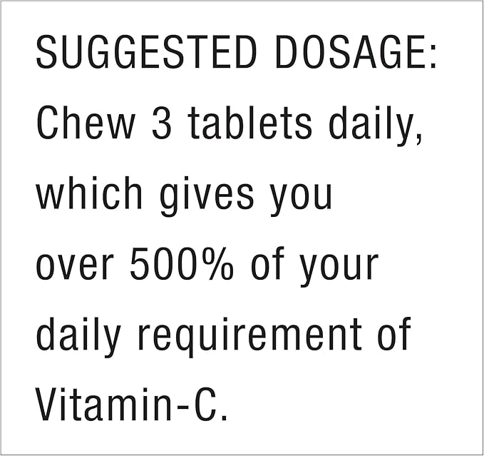Dr. Schulze's | Super-C Plus | Vitamin C Complex | Clinical Herbal Formula | Dietary Supplement | Immunity Support | Increase Collagen Formation & Iron Absorption | 60 Chewable Tablets (1000 mg)