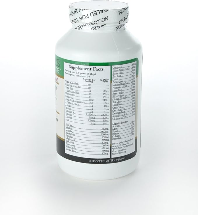 Radiant Greens Natural by Tony O'Donnell - 9.6 Oz/30 Servings