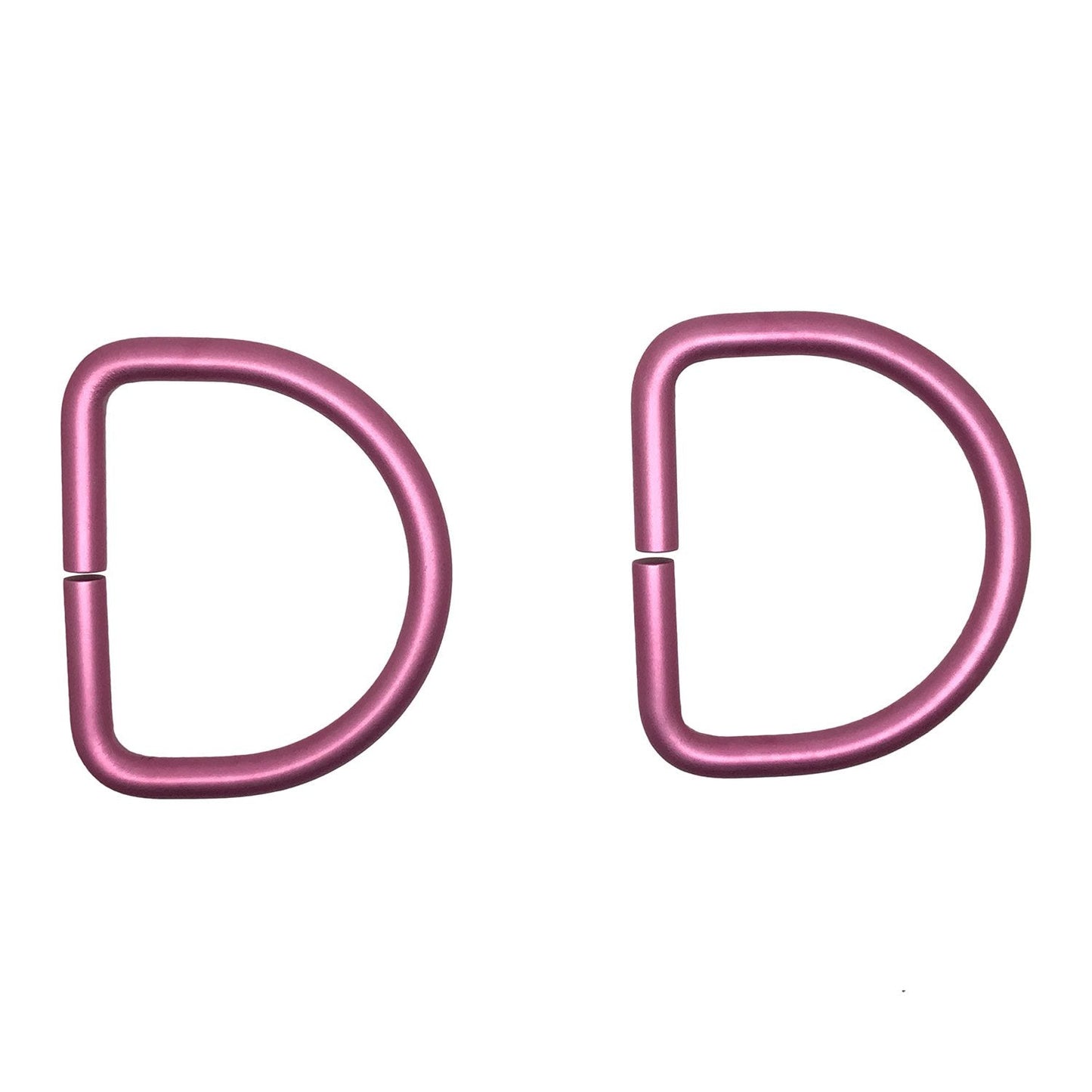 Scuba Choice Aluminum Bented D-Ring Attachment for BCD, Pair, Pink