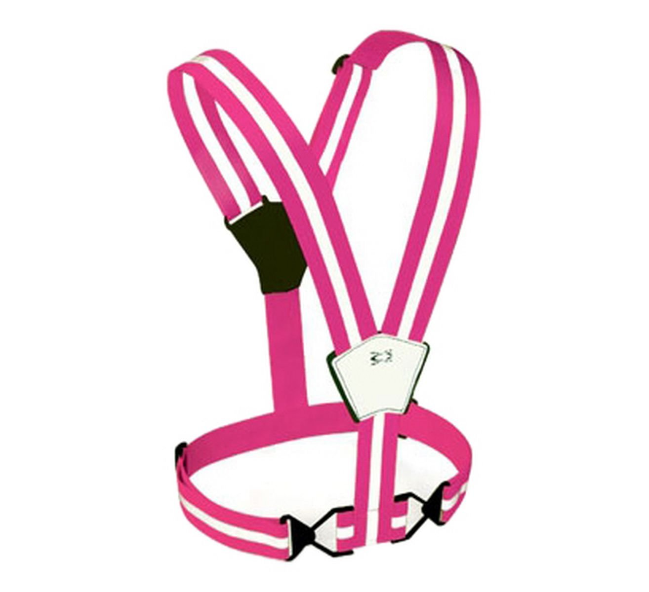 Amphipod Reflective Xinglet Vest, Pink/Bright Pink, OS