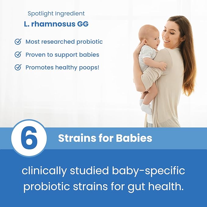 Mother's Promise Baby Vitamin D3 Drops & Organic Baby Probiotic Drops Bundle