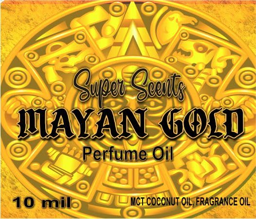 Mayan Gold Perfume Oil Fragrance Roll On 10ml Strong Unique Scent by Super Scents