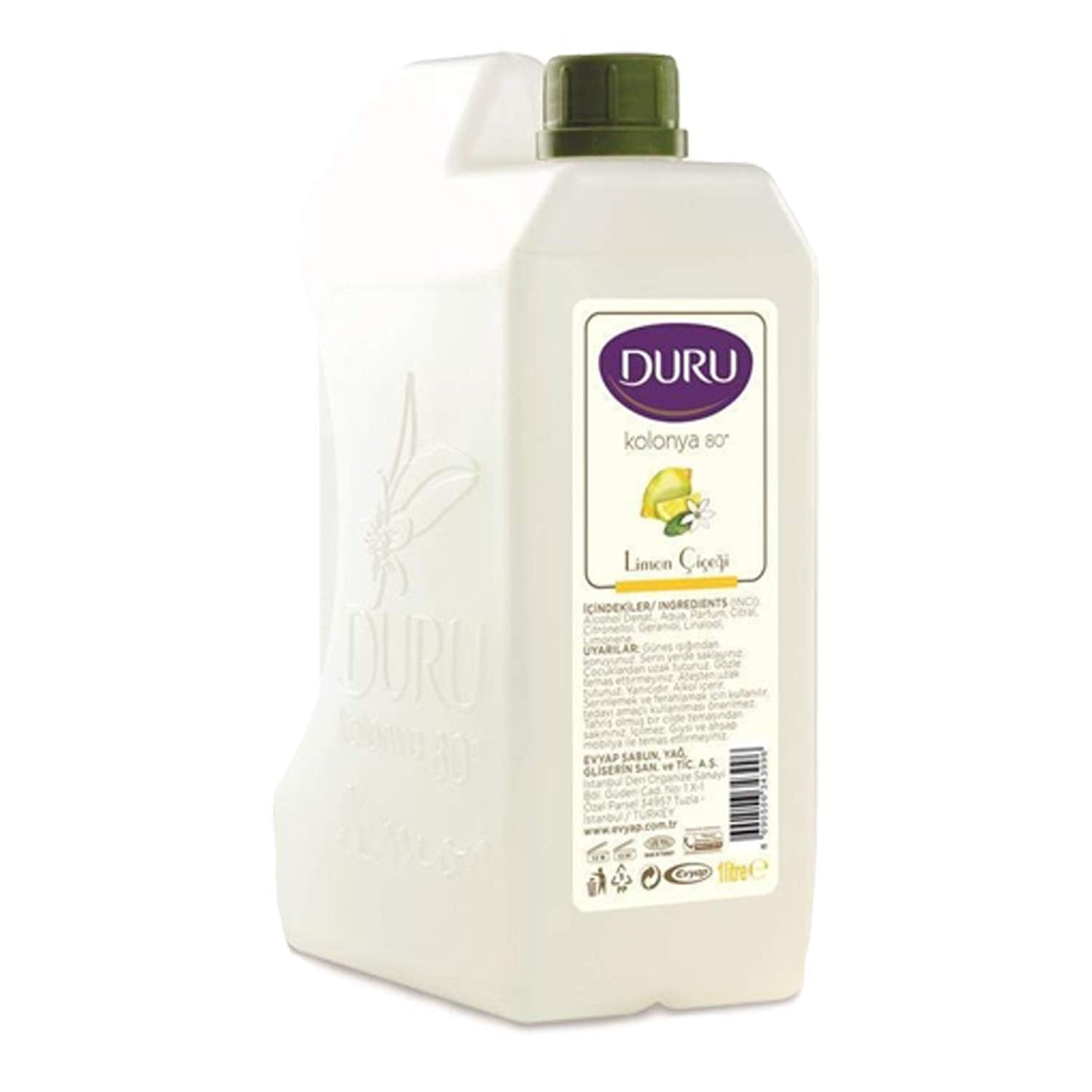 Duru Duru Duru Cologne - Lemon 900Ml Plastic Bottle