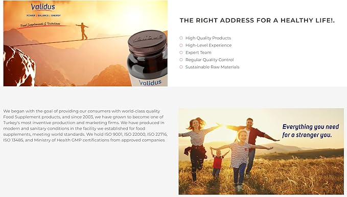 Validus Premium Formula Vitamin D3 + K2 Supplement High Potency 1000 IU D3 & 25mcg K2 - Supports Bone Health, Heart Health, Immune System, Enhanced Calcium Absorption - Non-GMO, Gluten-Free (180)