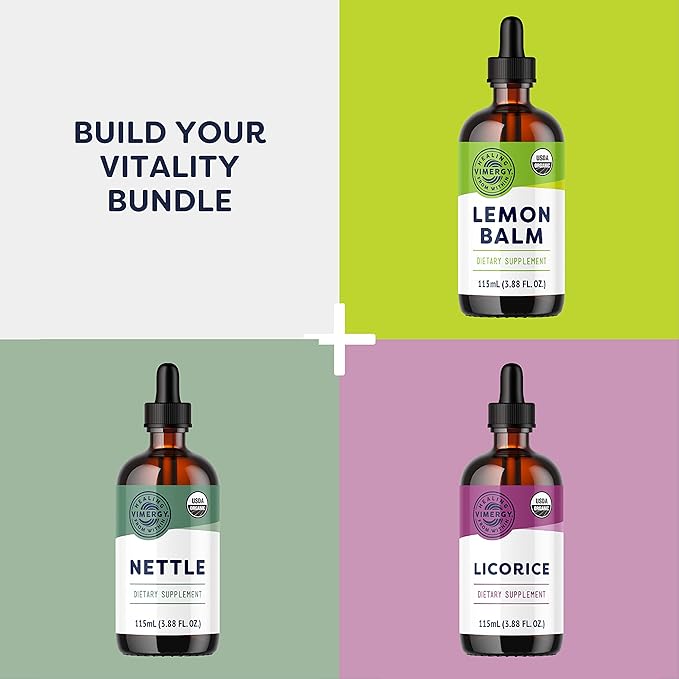 Vimergy Liquid B12 – Fast-Absorbing Brain Support – Energy Support Supplement – USDA Certified Organic, Vegan, Non-GMO – 115 Servings (115 mL)