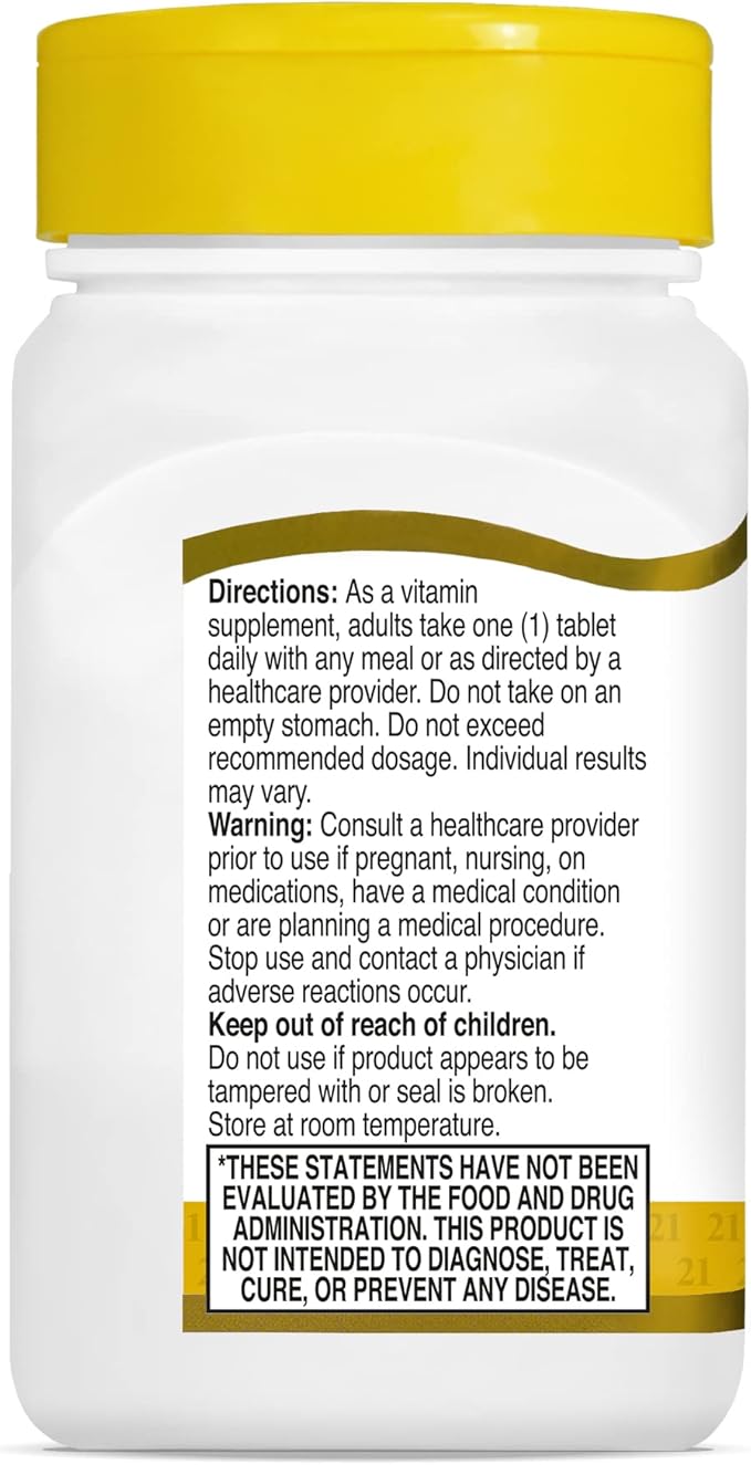 21st Century Niacinamide 500 mg Prolonged Release Tablets, 110-Count (Pack of 2)