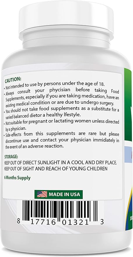 Best Naturals Vitamin B2 (Riboflavin) 100 mg 180 Tablets - Premium Formula - 3rd Party Lab Tested