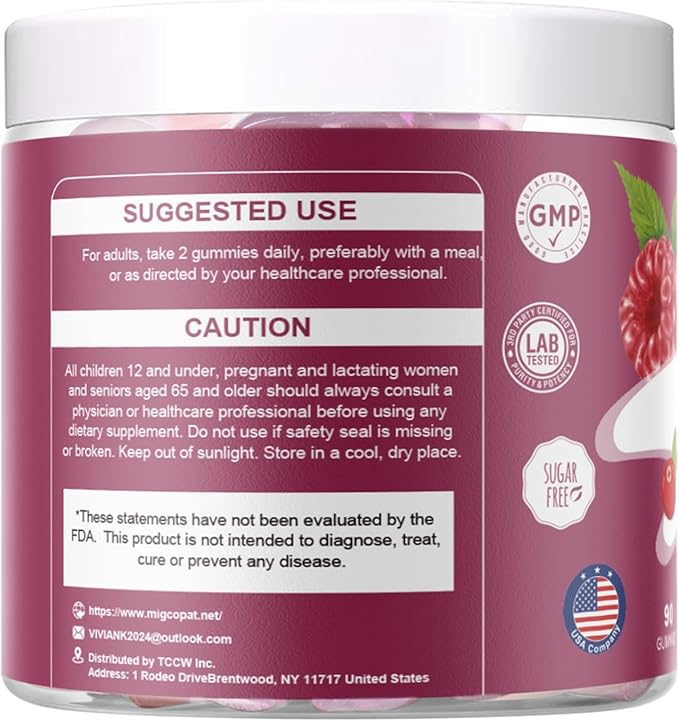 Sugar-Free Women’s Multivitamin Gummies, Packed with Inositol, Omega-3, Prebiotics, CoQ10 & Key Vitamins (A, C, D3, E, B12) – Supports Heart, Brain, Gut, Energy & Immune Health*