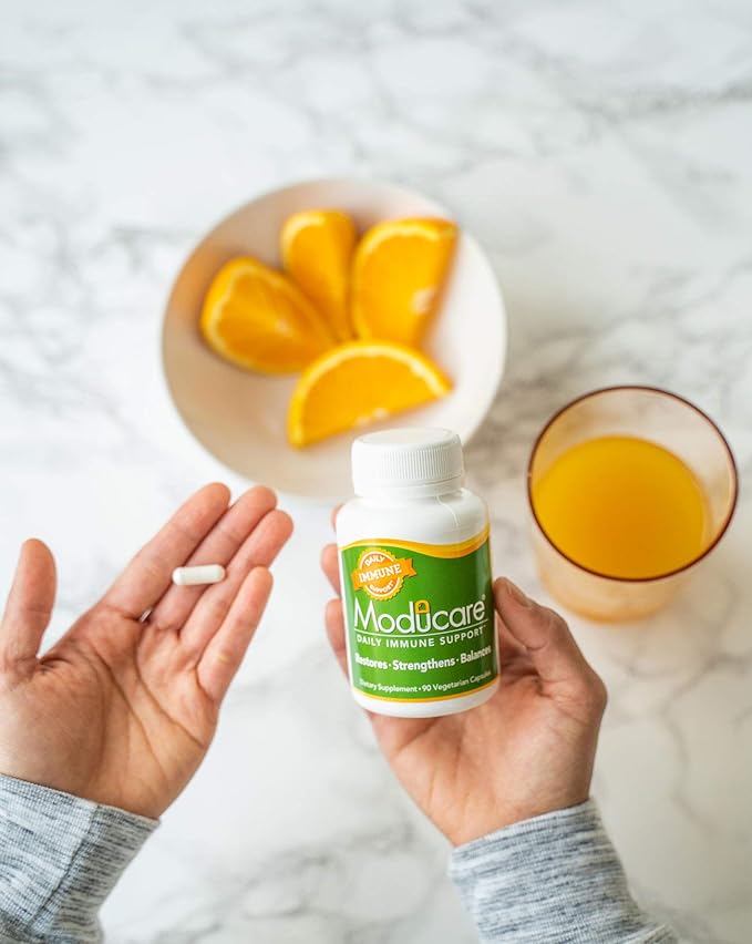 Daily Immune Support, Plant Sterol Dietary Supplement, 180 Vegetarian Capsules (Packing May Vary)