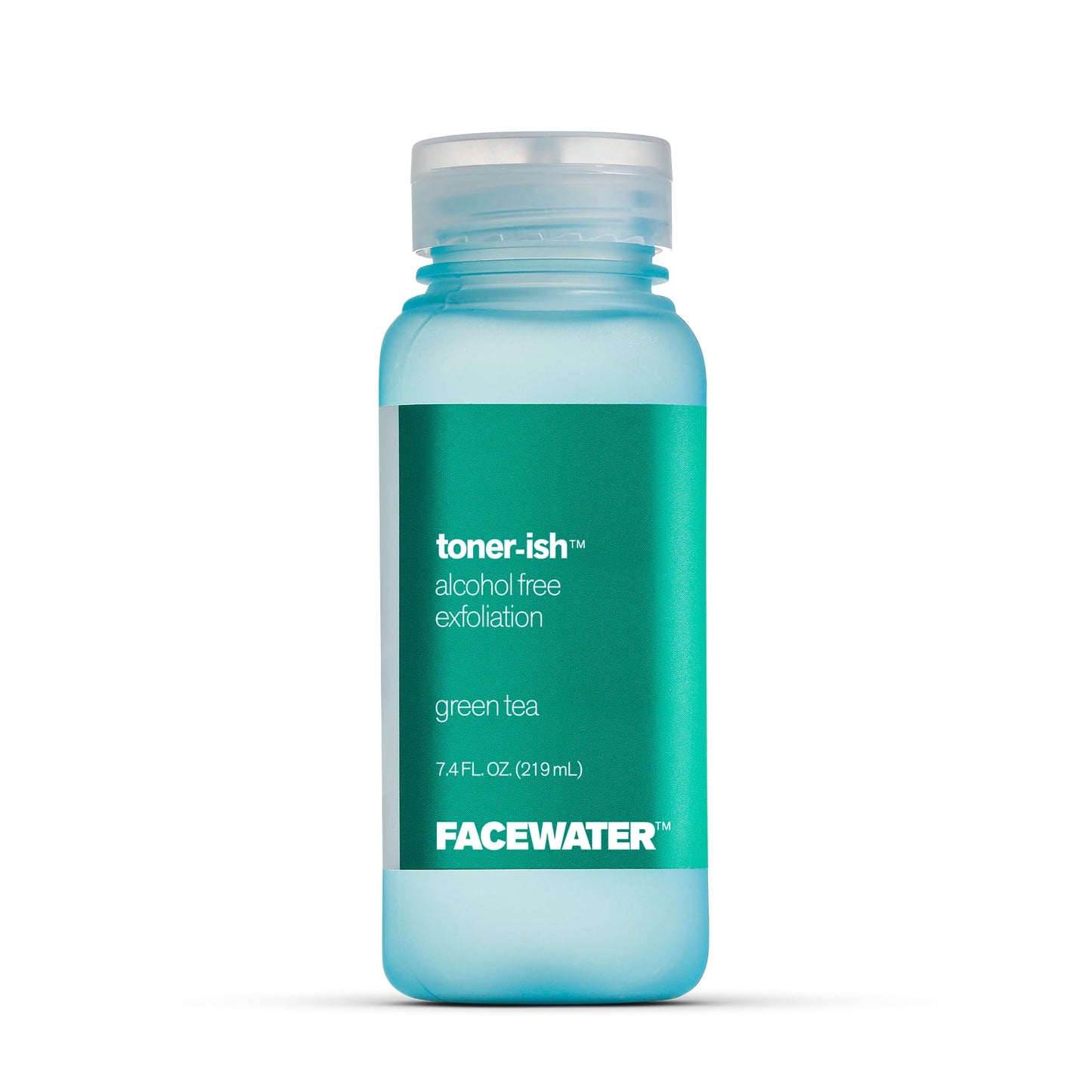 Facewater Toner-ish Exfoliation Green Tea Exfoliating Alcohol Free Toner