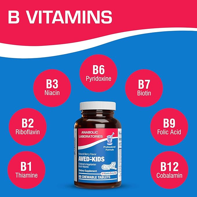 25-in-1 Kids Chewable Multivitamin - Clinically Formulated Kids Multivitamin with Iron Magnesium Vitamins A B Complex C D E Antioxidant Rich Fruit Extracts & More - Made in The USA - 1 Month Supply