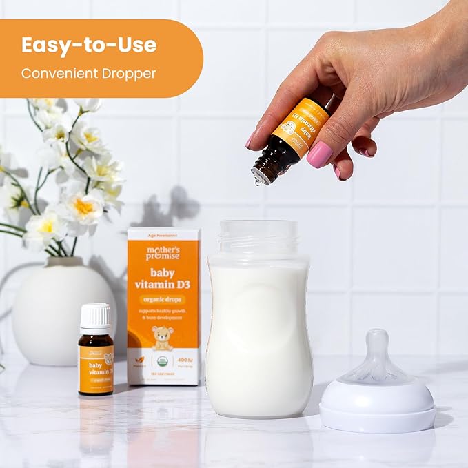 Mother's Promise Nipple Butter & Baby Vitamin D3 Drops