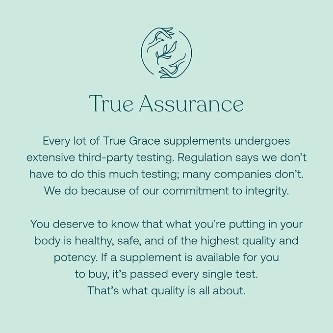 True Grace One Daily Women’s Multivitamin 40+ Fermented Minerals, Organic Adaptogens & Mushrooms Energy, Immune, Bone Support - Non-GMO - Iron, Gluten & Soy Free - 90 Vegan Tablets