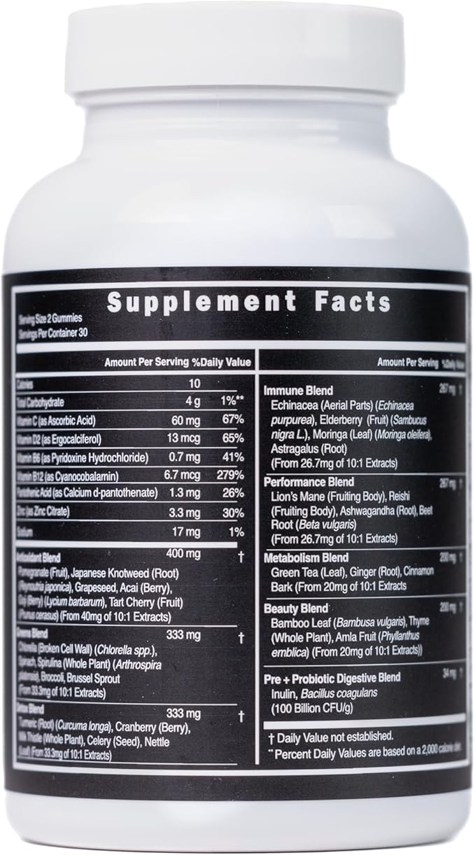 Fruit and Veggie Superfood Gummies