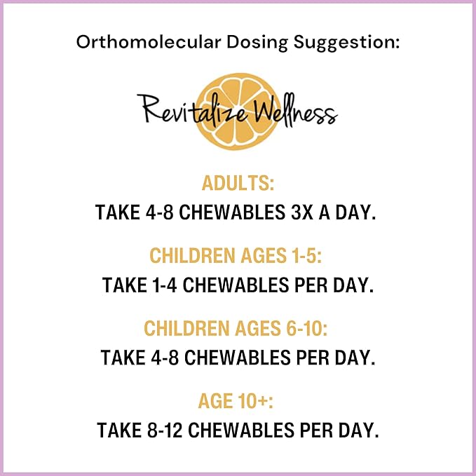 Vitamin C Chewables | 500 mg Vitamin C as Ascorbic Acid per Serving | Berry Blast Flavor | 60 Servings