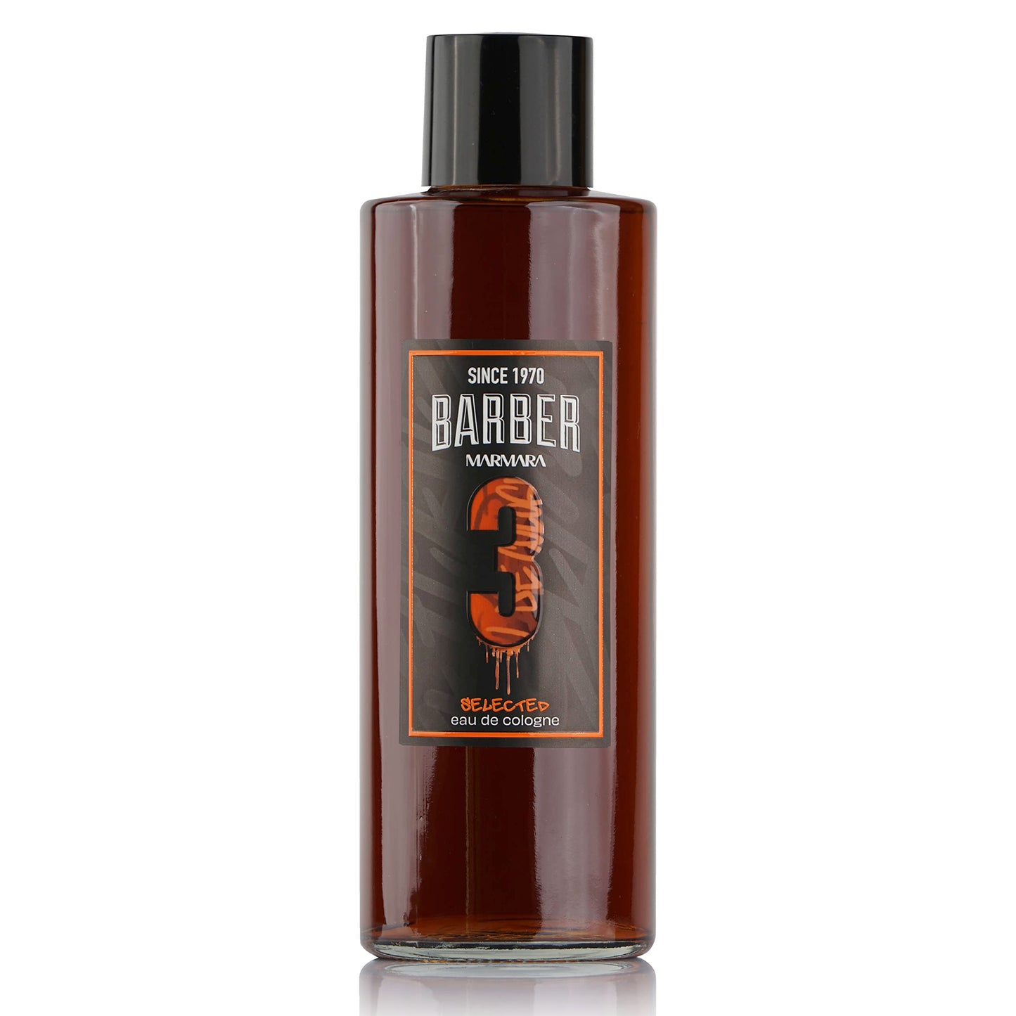 Marmara Barber Cologne - Best Choice Of Modern Barbers And Traditional Shaving Fans (No 3 Orange, 500Ml X 1 Bottle)