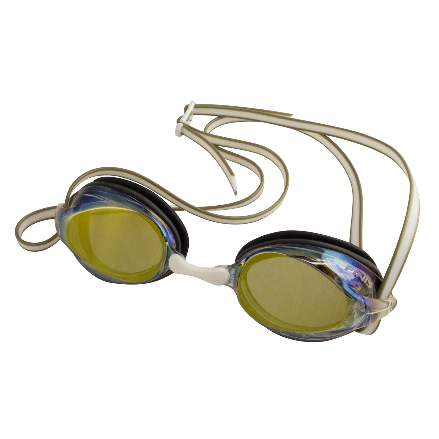 FINIS Tide Swimming Goggle Gold Mirror/White