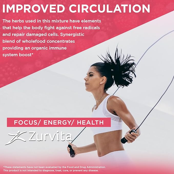 Zurvita - Zeal for Life 30-Day Wellness Bag - Wild Berry (Guarana Free) - Nutritional Supplement for Vitality, Immunity, and Wellness - 420 Grams