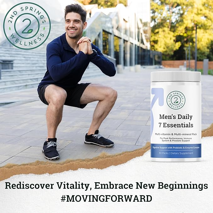 Men's Daily 7 Essentials & Vitamin D3+K2 Bundle