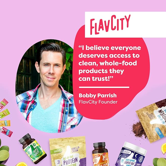 FlavCity Multivitamin for Men - Daily Mens Multivitamins Gummies with Premium Vitamins, Minerals & Prebiotic Fiber - No Cane Sugar or Seed Oils - with Organic Beets, Acai & More (90 Gummies)